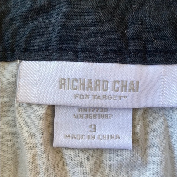 2/$20 Richard Chai Black ALine Mini Skirt w Zipper - Picture 4 of 6